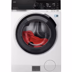 AEG LWR9C166BB, Caricamento frontale, Libera installazione, Bianco, Sinistra, Nero, Nero