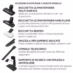 AEG AS52H212XN Aspirapolvere a bastone Batteria Secco Senza sacchetto 0,3 L Bianco - Vista aggiuntiva 2