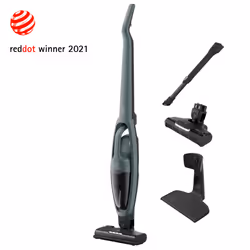 Electrolux ES52C212XN, Aspirapolvere a bastone, Senza sacchetto, Verde, 0,5 L, Secco, Ciclonico, Tessuto, Schiuma
