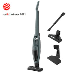 Electrolux ES52C212XN scopa elettrica Aspirapolvere a bastone Batteria Secco Ciclonico, Tessuto, Schiuma Senza sacchetto 0,5 L 0 W Verde