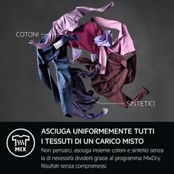 AEG Series 8000 TR8GK82W asciugatrice Libera installazione Caricamento frontale 8 kg Bianco - Vista aggiuntiva 5