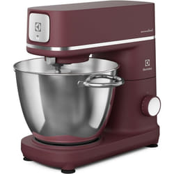 Electrolux E6KM1-4DRT Sbattitore con base 1200 W Rosso, Acciaio satinato