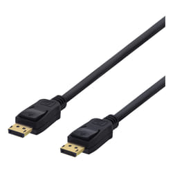 Deltaco DP-1010D cavo DisplayPort 1 m Nero