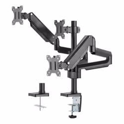 Deltaco ARM-0352 Supporti a parete per TV 68,6 cm (27") Scrivania Nero