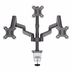 Deltaco ARM-0352 Supporti a parete per TV 68,6 cm (27") Scrivania Nero