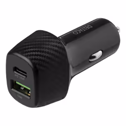 Deltaco USBC-CAR120, Auto, Accendisigari, 12 V, Nero