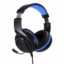 Deltaco GAM-127 cuffia e auricolare Cablato Casco Gaming Nero, Blu
