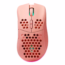 Deltaco GAM-120-P mouse Gaming Mano destra RF Wireless + USB Type-C Laser 4800 DPI