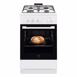 Electrolux LKK500010W, Cucina, Bianco, Manopola, Bianco, Frontale, Gas
