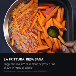 AEG AAF7SB Singolo 6,9 L 1700 W Friggitrice ad aria calda Nero - Vista aggiuntiva 2