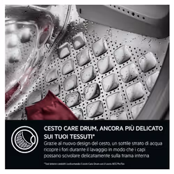 AEG Series 7000 LWR7D1174B lavasciuga Libera installazione Caricamento frontale Bianco D - Vista aggiuntiva 6