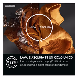 AEG Series 7000 LWR7D1174B lavasciuga Libera installazione Caricamento frontale Bianco D - Vista aggiuntiva 7