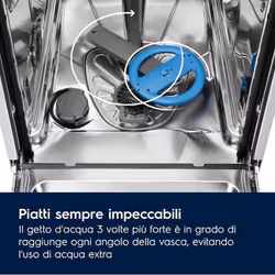 Electrolux Serie 600 KESC7400L lavastoviglie A scomparsa totale 13 coperti C