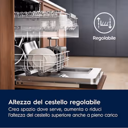 Electrolux Serie 600 KESC7400L lavastoviglie A scomparsa totale 13 coperti C - Vista aggiuntiva 5