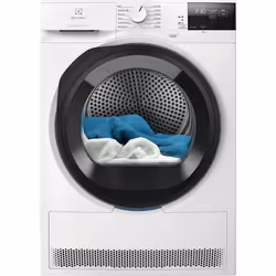 Electrolux EW6H28G, Libera installazione, Caricamento frontale, Pompa di calore, Bianco, Manopola, Touch, 8 kg
