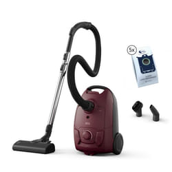 AEG AB51C1DR5B 3 L Aspiratore a cilindro Secco 750 W Sacchetto per la polvere