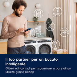 Electrolux EW7HA48GY asciugatrice Libera installazione Caricamento frontale