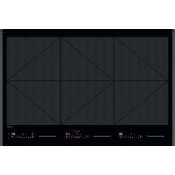 AEG TR84IT00FB Nero Da incasso 80 cm Piano cottura a induzione 6 Fornello(i)