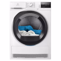 Electrolux EW6H292G, Libera installazione, Caricamento frontale, Pompa di calore, Bianco, Nero, 155°
