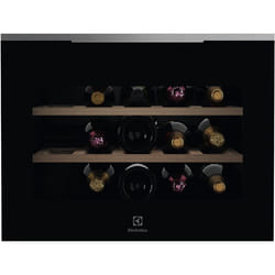 Electrolux KBW6X Cantinetta vino con compressore Da incasso Nero 15 bottiglia/bottiglie