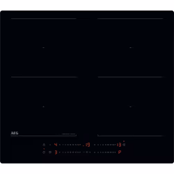 AEG TO64IM0BIB, Nero, Da incasso, 60 cm, Piano cottura a induzione, Vetro-ceramica, 4 Fornello(i)