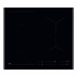 AEG NIO64B00FB, Nero, Da incasso, 60 cm, Piano cottura a induzione, Vetro-ceramica, 4 Fornello(i)