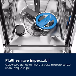 Electrolux Y68EG600W Lavastoviglie Integrata totale Connessa Serie 700 GlassCare 60 cm - Vista aggiuntiva 2