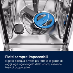 Electrolux Y68EG600W Lavastoviglie Integrata totale Connessa Serie 700 GlassCare 60 cm - Vista aggiuntiva 5