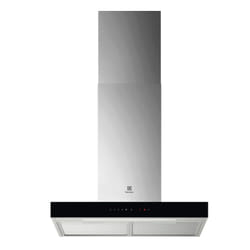 Electrolux LFT826X Cappa aspirante a parete Nero, Acciaio inox A 600 m³/h