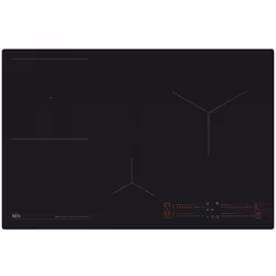 AEG TI84IB30IZ, Nero, Da incasso, 80 cm, Piano cottura a induzione, 4 Fornello(i), 4 Fornello(i)