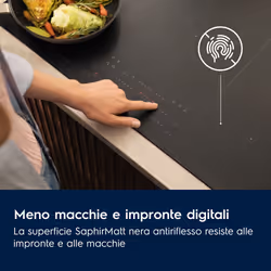 Electrolux Serie 700 KIS82453IZ Nero Da incasso 80 cm Piano cottura a induzione 4 Fornello(i)