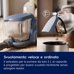 Electrolux EL51C1LDB Aspirapolvere senza sacco serie 600 - Vista aggiuntiva 4