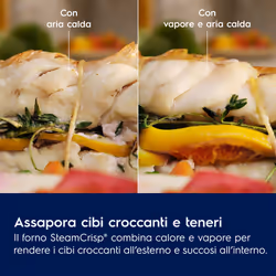 Electrolux Serie 600 LOC3H44TX Forno A vapore SenseCook con SteamCrisp - Vista aggiuntiva 2