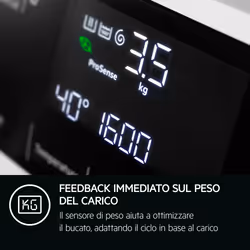 AEG Series 9000 LWR9C16AB lavasciuga Libera installazione Caricamento frontale Bianco B - Vista aggiuntiva 4