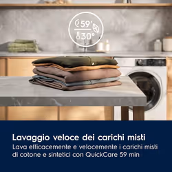Electrolux EW7F410Y lavatrice Caricamento frontale 10 kg 1400 Giri/min Bianco