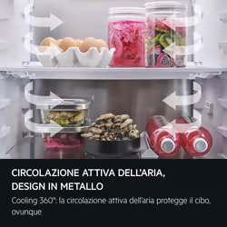 AEG Series 8000 TC8MS18FDS Frigocongelatore Serie 8000 Cooling 360° 177.2 cm - Vista aggiuntiva 7