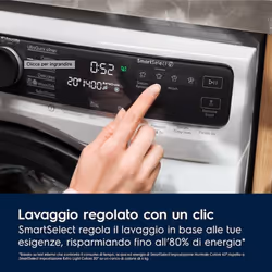 Electrolux EW8F710Y5 lavatrice Caricamento frontale 10 kg 1400 Giri/min Bianco