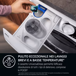 AEG LR7FH104VY lavatrice Caricamento frontale 10 kg 1351 Giri/min Bianco