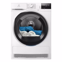 Electrolux EW6H29C, Libera installazione, Caricamento frontale, Pompa di calore, Bianco, Pulsanti, Manopola, Destra