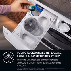 AEG Series 7000 LR7FH114VY lavatrice Caricamento frontale 11 kg 1351 Giri/min Bianco - Vista aggiuntiva 3