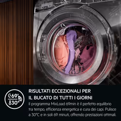 AEG Series 7000 LR7FH114VY lavatrice Caricamento frontale 11 kg 1351 Giri/min Bianco - Vista aggiuntiva 7