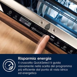 Electrolux LAVASTOVIGLIE INCASSO 60 CM - INT. TOTALE 14 COPERTI CLASSE B 42 dBA EES68515L MADE IN ITALY