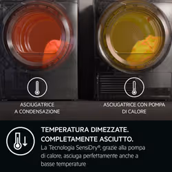 AEG TR8HGCH8B asciugatrice Libera installazione Caricamento frontale 8 kg Bianco - Vista aggiuntiva 4