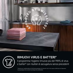 AEG TR8HGCH8B asciugatrice Libera installazione Caricamento frontale 8 kg Bianco - Vista aggiuntiva 5