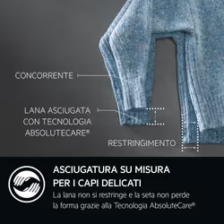 AEG TR8HGCH8B asciugatrice Libera installazione Caricamento frontale 8 kg Bianco - Vista aggiuntiva 6