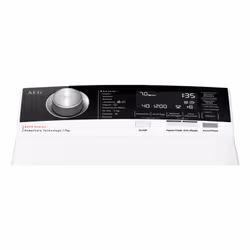 AEG Serie 8000 LTR8C73A lavatrice Caricamento dall'alto 7 kg 1300 Giri/min Bianco - Vista aggiuntiva 2