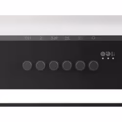 Electrolux LFG815K Cappa aspirante a parete 650 m³/h Nero - Vista aggiuntiva 2
