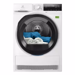 Electrolux EW9H39A, Libera installazione, Caricamento frontale, Pompa di calore, Bianco, Manopola, Destra