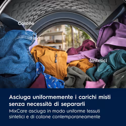 Electrolux EW9H39A asciugatrice Libera installazione Caricamento frontale 9 kg Bianco