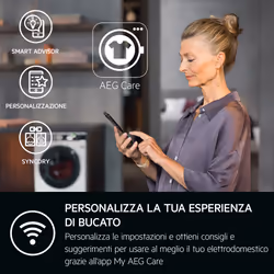 AEG Series 7000 XLR7FBGH10V4 Lavatrice serie 7000 ProSteam® UniversalDose 10 kg - Vista aggiuntiva 4